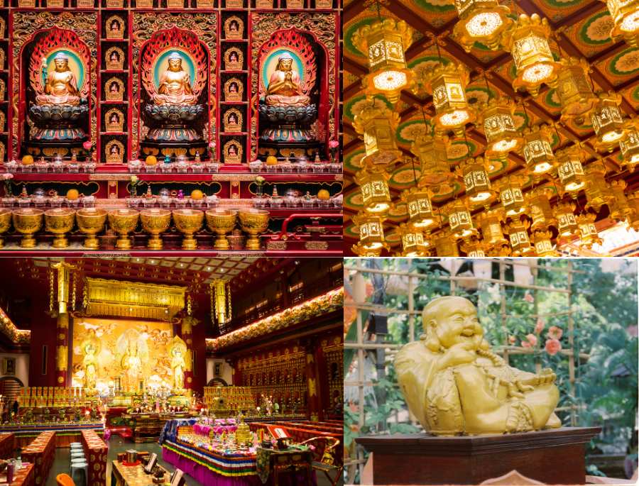 Chùa răng phật là địa điểm lý tưởng để du khách thư giãn và tìm lại sự bình yên trong tâm hồn.