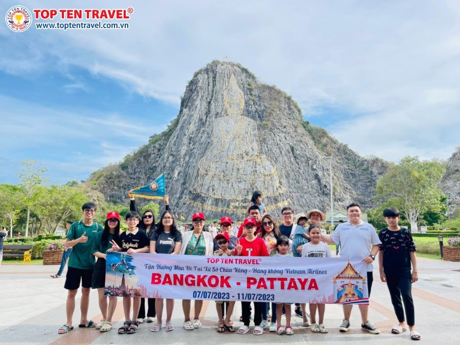 Tour Thái Lan bay 5 sao: Bangkok và Pattaya giá chỉ 7.590.000 đồng tại Top Ten Travel