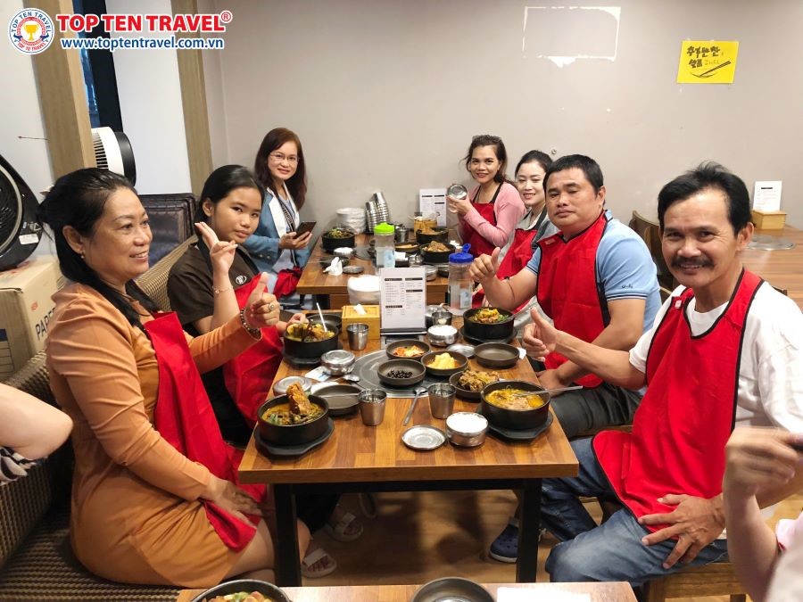 Khách nhà Top Ten khám phá nền ẩm thực độc đáo xứ Hàn