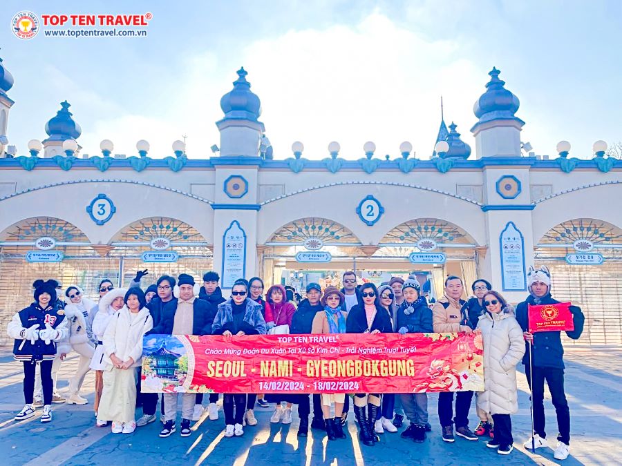 Các Tour du lịch Hàn Quốc của Top Ten sở hữu hành trình hấp dẫn 