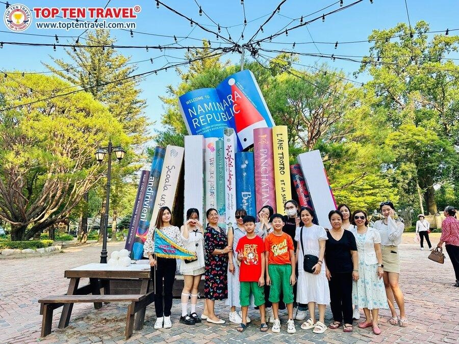Đoàn khách Top Ten Travel khám phá Công viên giải trí Everland