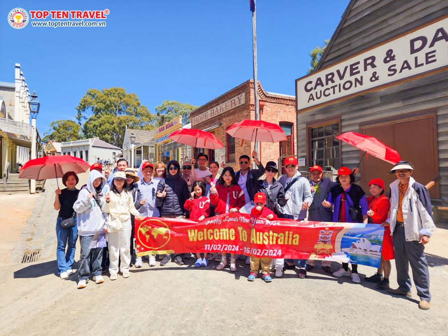 Tour Úc Giá Tốt của Top Ten Travel sở hữu hành trình tour chất lượng, nhiều điểm tham quan nổi tiếng