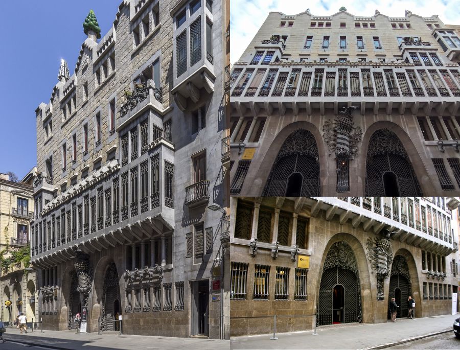 cung điện sở hữu các đường cong mềm mại, màu sắc rực rỡ và những chi tiết trang trí tinh xảo