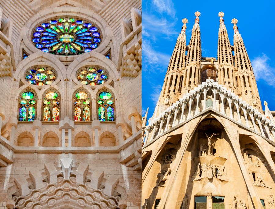 Các họa tiết độc đáo của nhà thờ khiến ai xem cũng phải trầm trồ