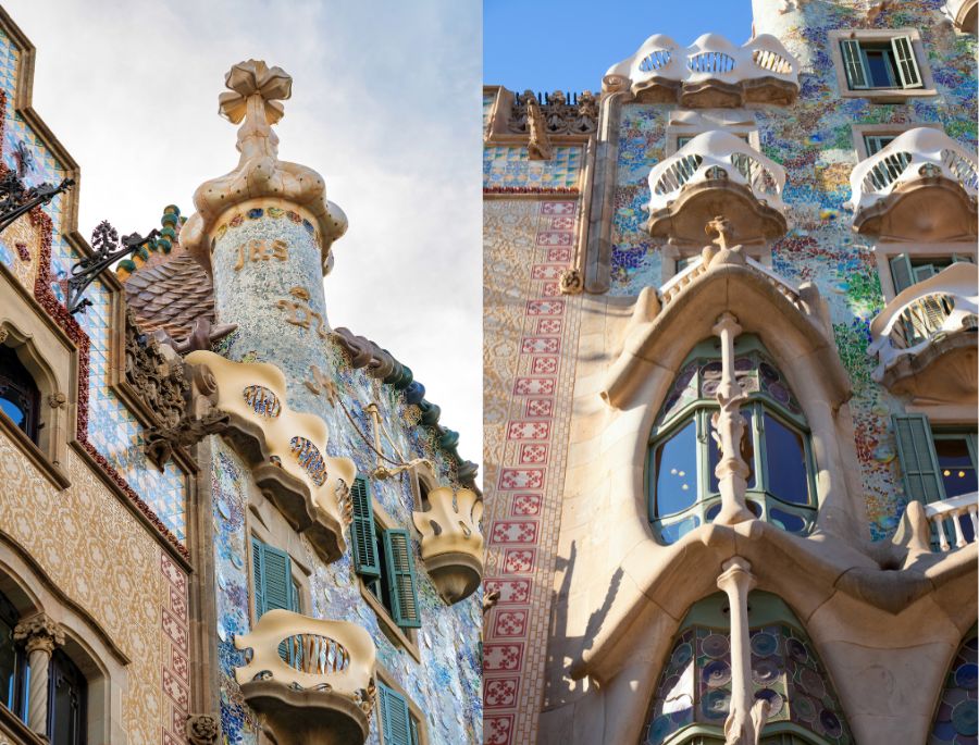 Các chi tiết, đường nét sống động của ngôi nhà