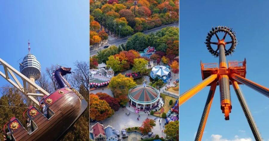 Công viên E-World - Thiên đường giải trí đậm chất Châu Âu tại Daegu Hàn Quốc