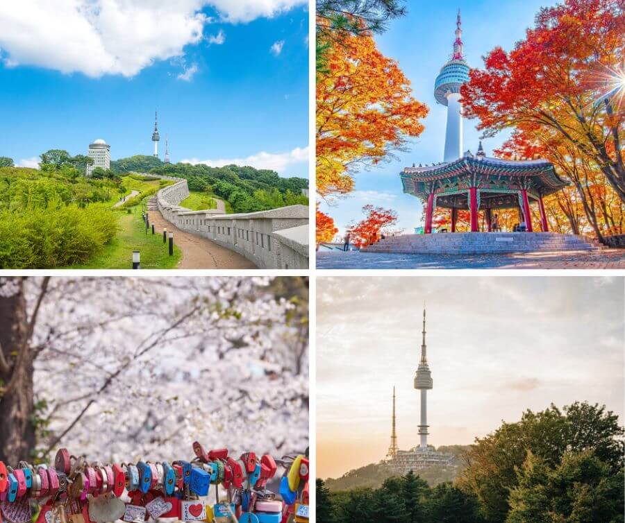 Công viên Namsan Hàn Quốc - Điểm đến dành cho những tâm hồn yêu thiên nhiên