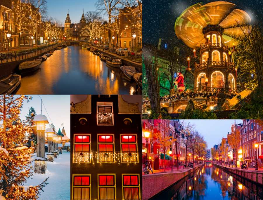 Lễ hội ánh sáng của Amsterdam tựa như một bức tranh lung linh với nhiều màu sắc rực rỡ khác nhau