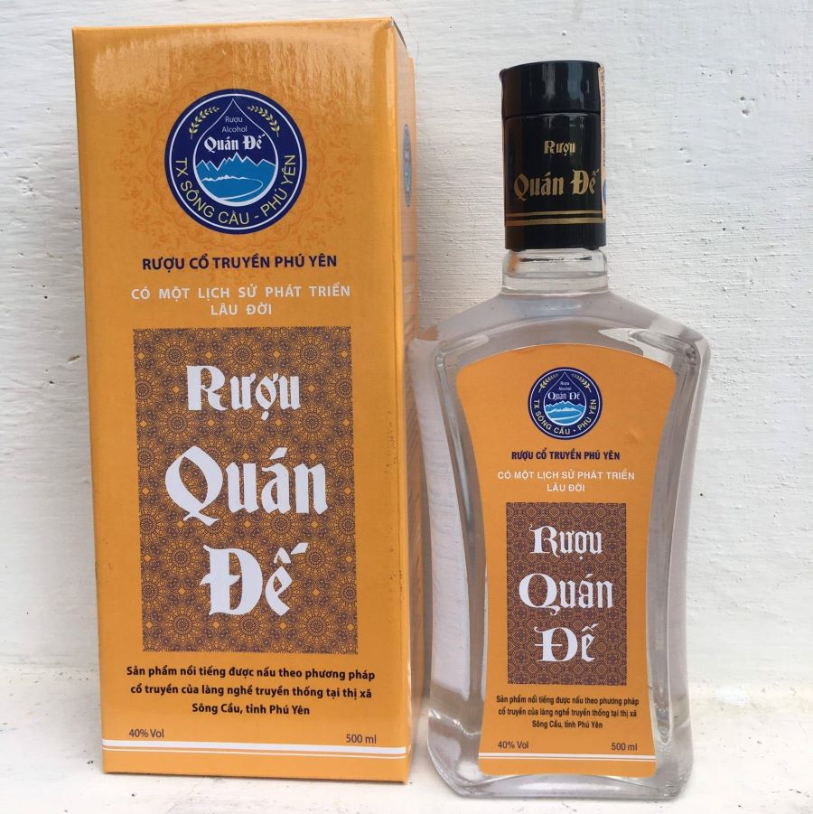 Rượu Quán Đế là một trong những loại rượu thương hiệu nổi tiếng nhất ở xứ Nẫu