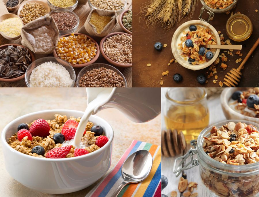 Món ăn này là sự kết hợp của rất nhiều các loại ngũ cốc truyền thống