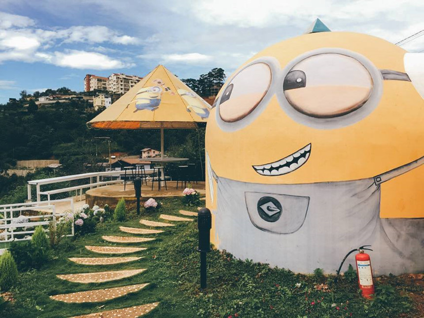 Đại bản doanh Minion 50 sắc thái siêu xinh ở Đà Lạt
