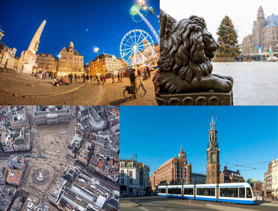 Quảng trường Dam Square của hiện tại đã trở thành một địa điểm du lịch hấp dẫn hàng đầu tại Hà Lan