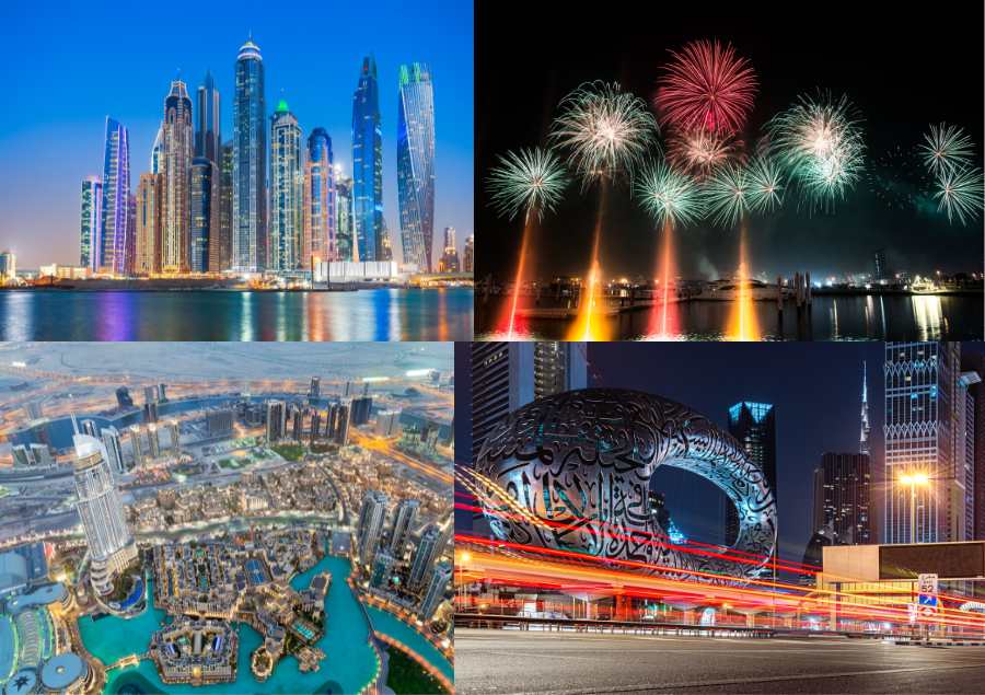 Các màn biểu diễn ánh sáng đẹp mắt tại lễ hội