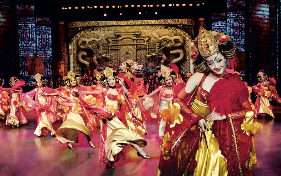 Đoàn khách Top Ten sẽ thưởng thức Show Tống Thành Thiên Cổ Tình hấp dẫn