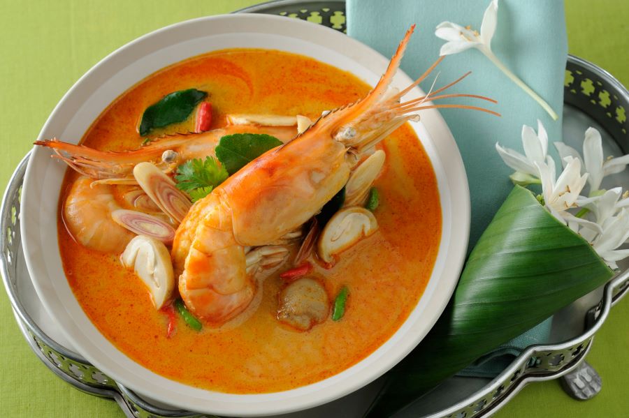 Tom Yum Kung là sự kết hợp tài tình của rất nhiều nguyên liệu khác nhau
