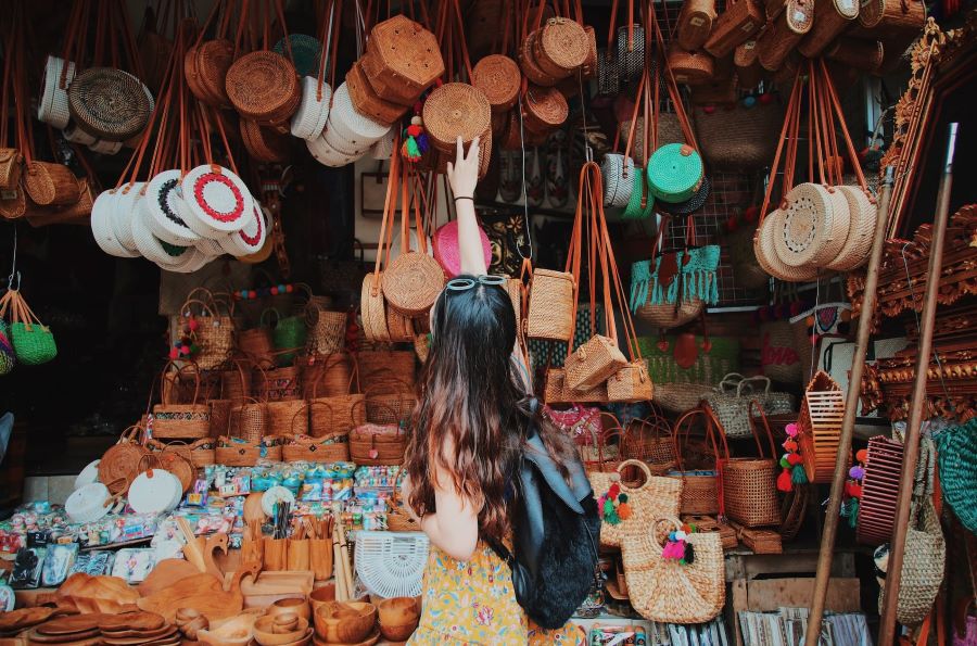 Chợ Ubud là một trong những điểm đến thu hút nhất tại Bali