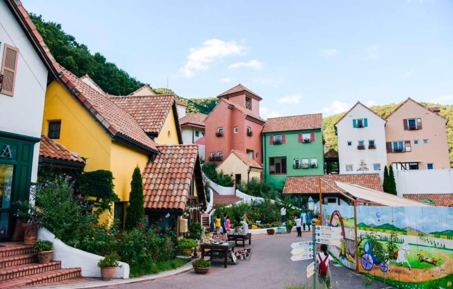 Hình ảnh “nước Pháp” thu nhỏ quá đỗi thân thuộc ngay tại Hàn Quốc