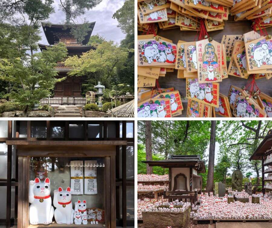 Đền Gotokuji - Ngôi nhà của hàng ngàn chú mèo may mắn tại Nhật Bản