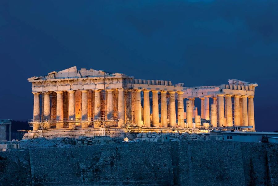 Đền Parthenon của Hy Lạp mang dấu ấn kiến trúc Doric độc đáo 