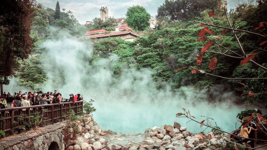 Mùa đông Đài Loan thường xuất hiện sương mù và tuyết trắng