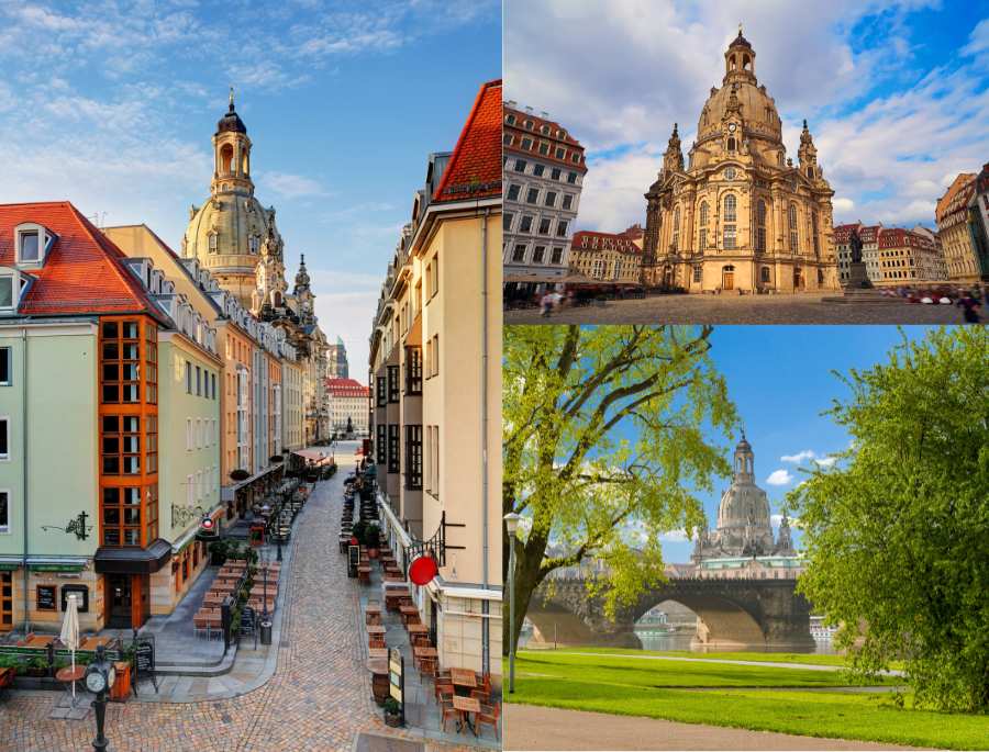  Thành phố Dresden sở hữu cảnh quan thơ mộng và yên bình