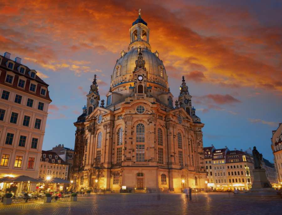 Nhà thờ Frauenkirche - Một trong những biểu tượng nổi bật của thành phố Dresden