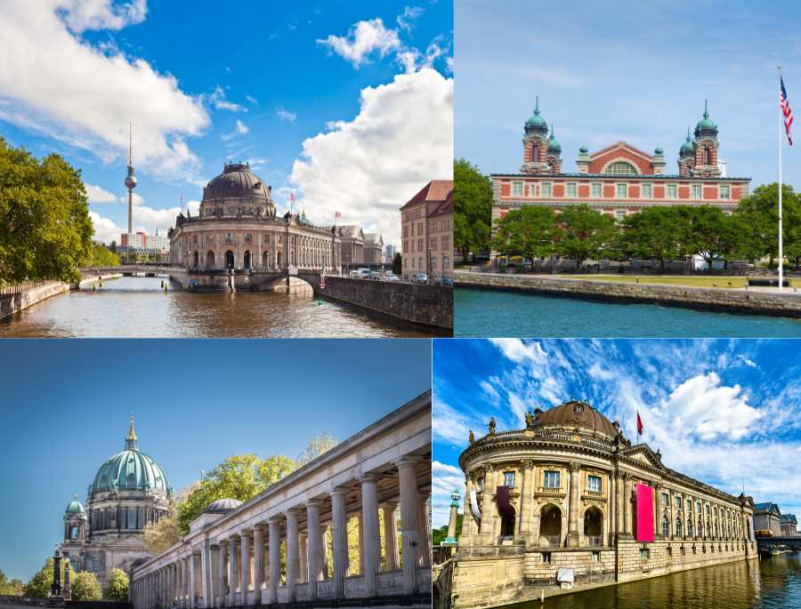 Đảo Bảo Tàng (Museum Island) nổi tiếng tại đảo Berlin