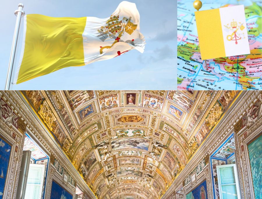 Vatican là quốc gia có đầy đủ hệ thống chính trị độc lập với đồng tiền và các dịch vụ riêng biệt