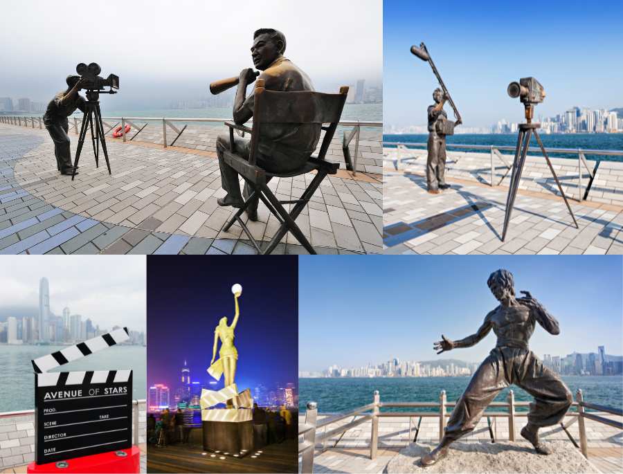 Đại lộ ngôi sao tại Hongkong chính là nơi vinh danh những tác phẩm nghệ thuật vĩ đại