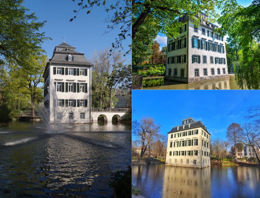 Lâu đài Holzhausen có kết cấu đơn giản, thích hợp cho những người yêu thích sự yên bình sau những ngày làm việc mệt mỏi