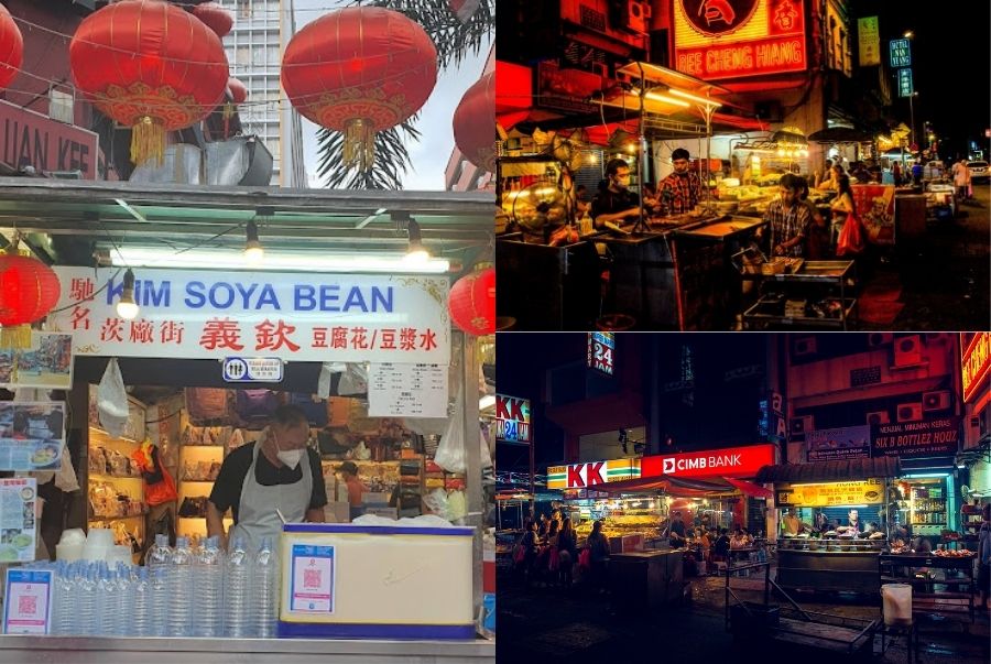 Ẩm thực đường phố tại Phố Petaling với vô vàn món ngon mang đậm hương vị Malaysia