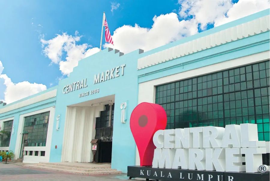Central Market – thiên đường quà lưu niệm và mua sắm ngay giữa lòng Kuala Lumpur