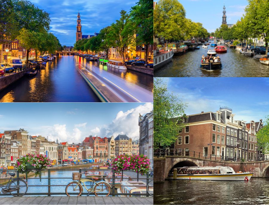 Hệ thống kênh đào Amsterdam không chỉ là 1 địa điểm du lịch hấp dẫn mà còn là niềm tự hào của người dân Hà Lan