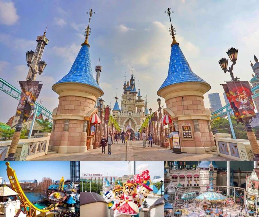 Lotte World – Nơi được mệnh danh là công viên giải trí trong nhà lớn nhất tại Hàn Quốc