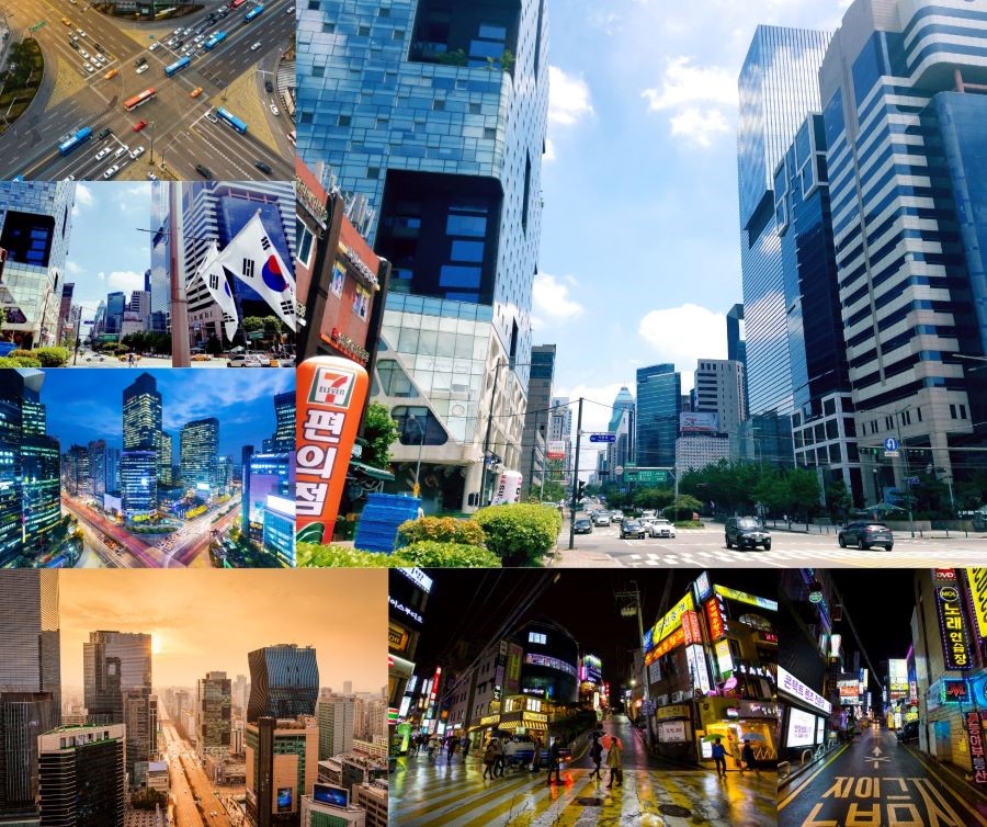 Những khu nhà cao chọc trời tại Gangnam