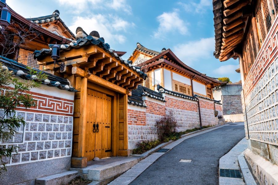 Ngôi làng Bukchon Hanok mang đậm nét văn hóa truyền thống của Hàn Quốc
