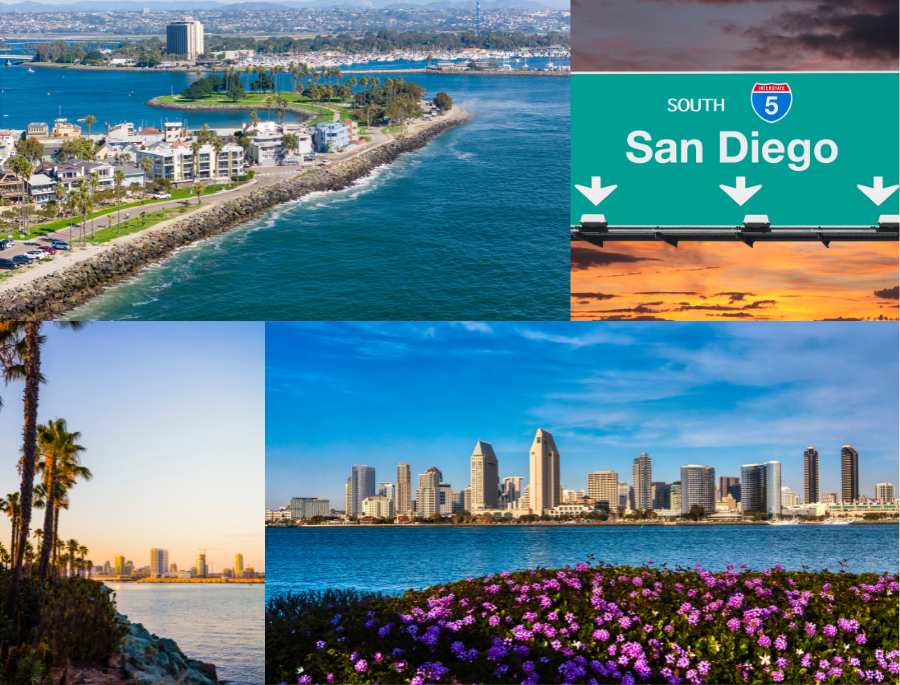 Thành phố biển San Diego là một trong những địa điểm tham quan đẹp nhất ở California