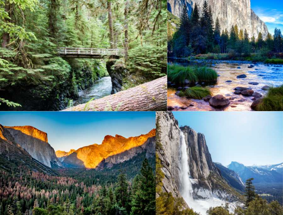 Công viên sở hữu rất nhiều vách đá granite dựng đứng cao hơn 900m