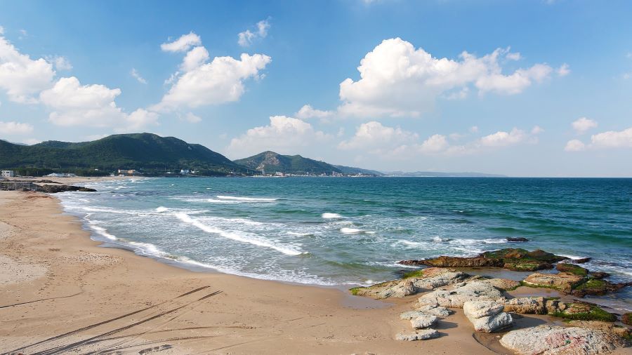 Daecheon được biết đến là bãi biển lớn nhất nằm ở bờ Tây đất nước Hàn Quốc
