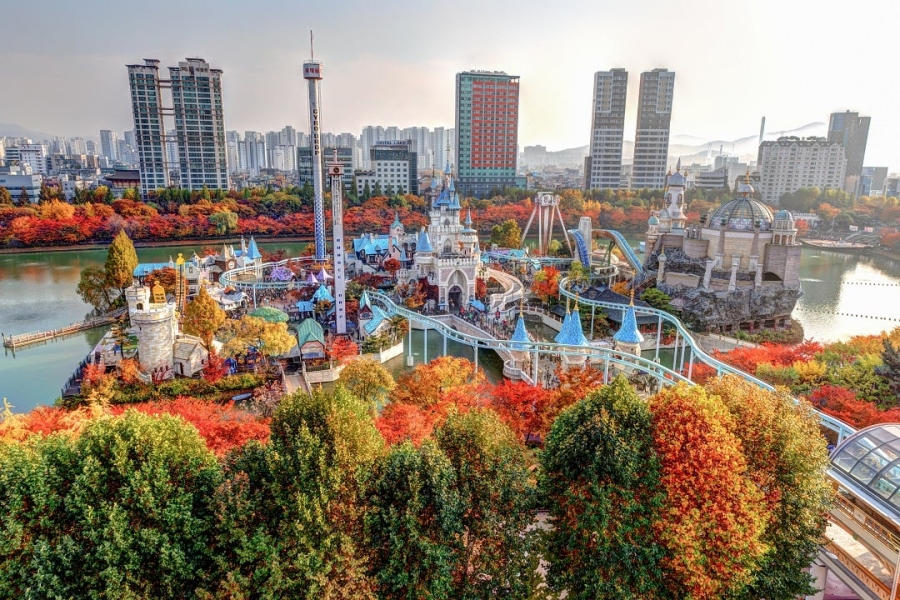 Lotte World Seoul là một công viên giải trí, mà còn là biểu tượng của sự phồn hoa và hiện đại