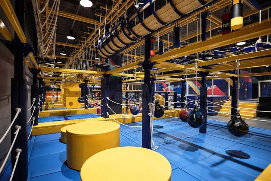 Vaunce Adventure Gangnam Trampoline xứng danh là một trong những thiên đường nhảy nhót lớn nhất tại Seoul