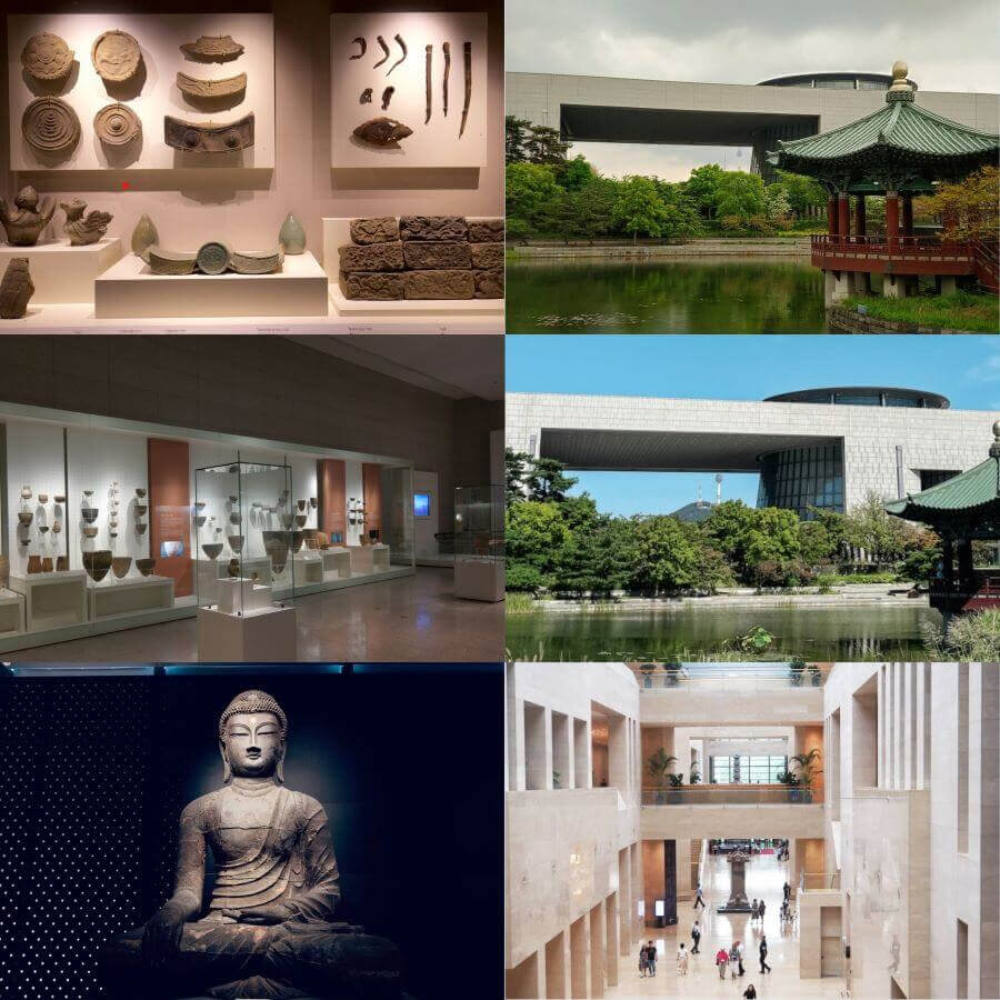 Với kiến trúc hiện đại ấn tượng, bảo tàng là nơi lưu giữ và trưng bày hơn 220.000 hiện vật từ thời tiền sử đến hiện đại tại Hàn Quốc