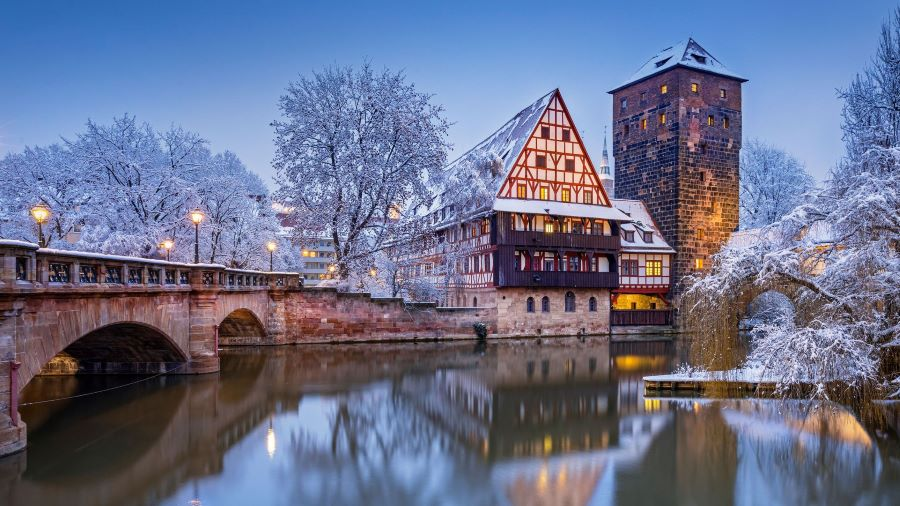 Nuremberg trầm mặc với những công trình kiến trúc cổ điển