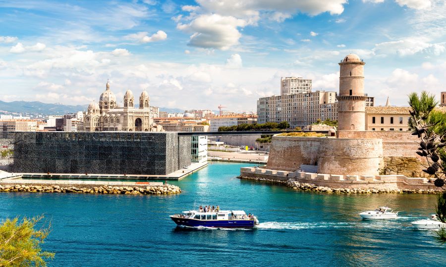 Marseille là một trong những thành phố sở hữu đường bờ biển đẹp nhất tại Pháp