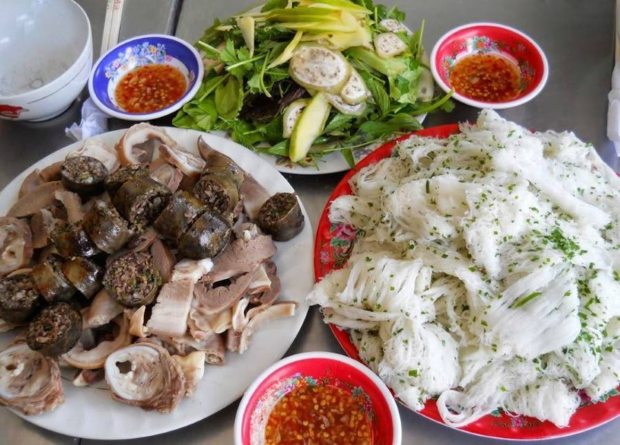 Bánh hỏi lòng heo - đặc sản trứ danh Phú Yên