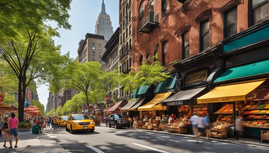 Đại lộ Fifth Avenue sừng sững như một biểu tượng của sự xa hoa và đẳng cấp
