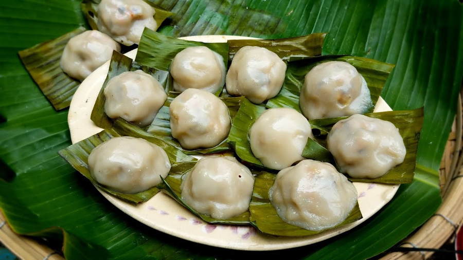 Bánh ít trần nổi tiếng với vẻ ngoài mộc mạc, giản dị nhưng ẩn chứa hương vị tinh tế