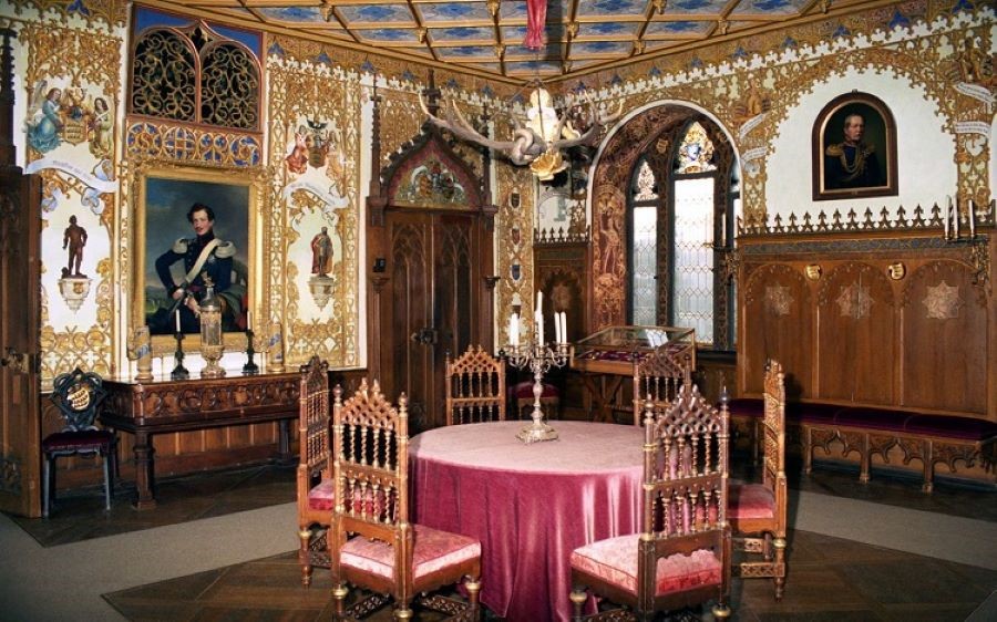 Lichtenstein sở hữu lối kiến trúc pha trộn giữa phong cách Roman và Gothic