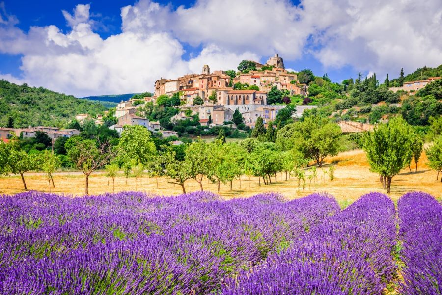 Provence là một vùng đất đầy thơ mộng và yên bình của nước Pháp