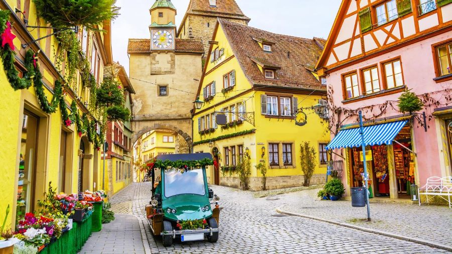 Rothenburg tuy chỉ là một thị trấn nhỏ bé thế nhưng lại vô cùng xinh đẹp